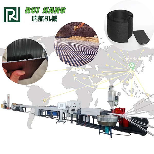 PE-Coated Fiber-Reinforced Geotextile Extrusion Line