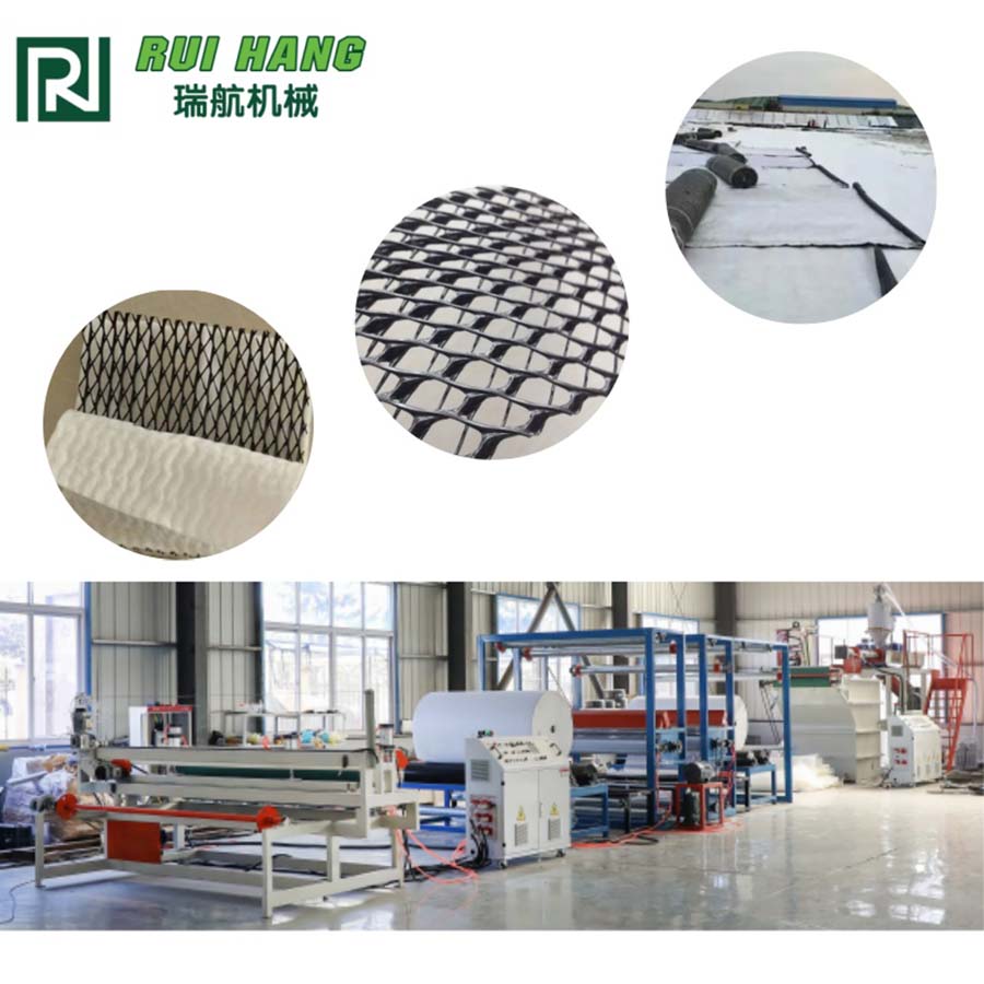 Next-Generation PE/HDPE Geonet/Geo Composite Extrusion Line
