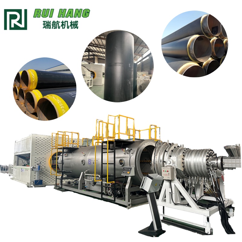 Next-Generation HDPE Jacket Pre-insulated Polyurethane Foam Pipe Extrusion Line