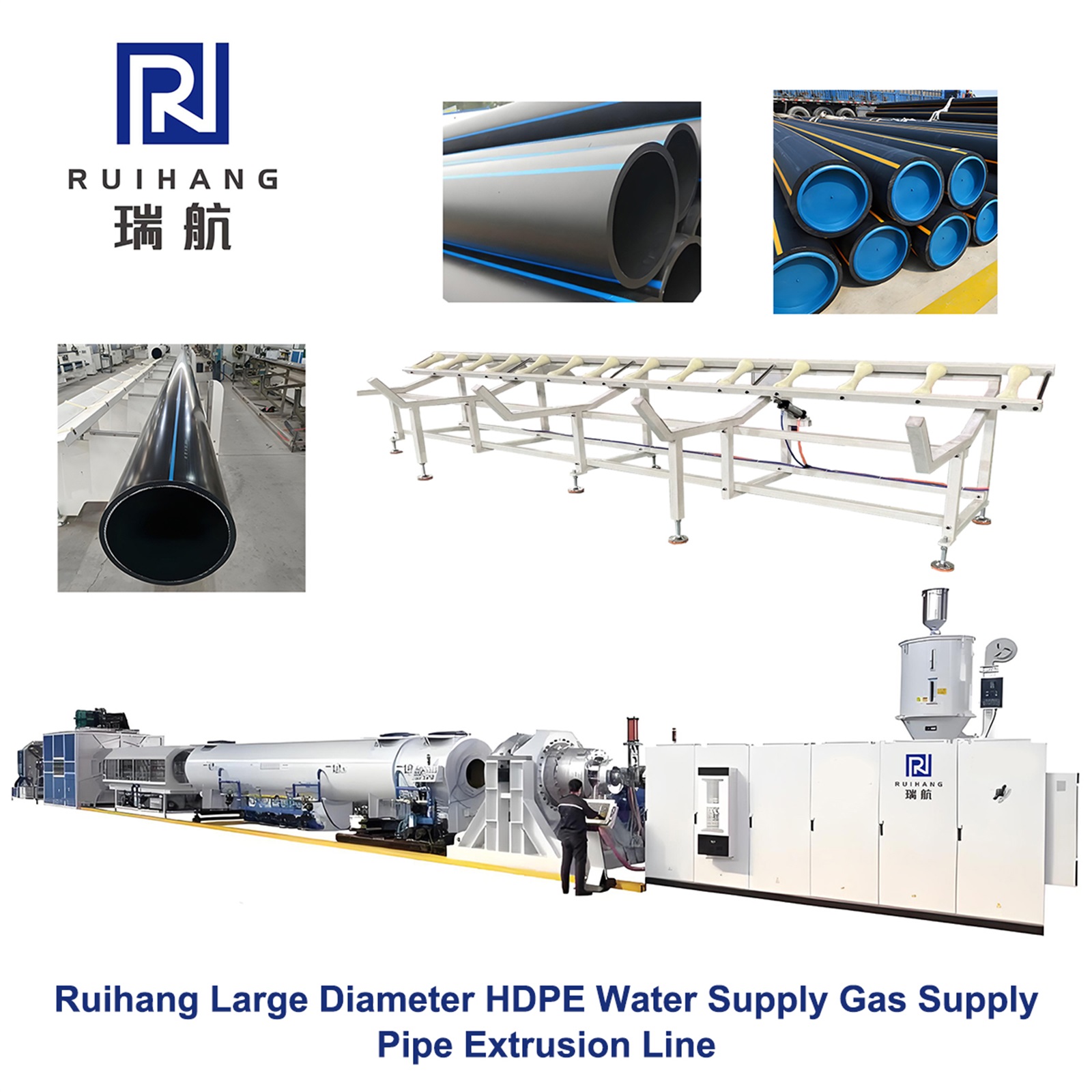 Next-Generation HDPE Large Diameter Pipe Extrusion Line