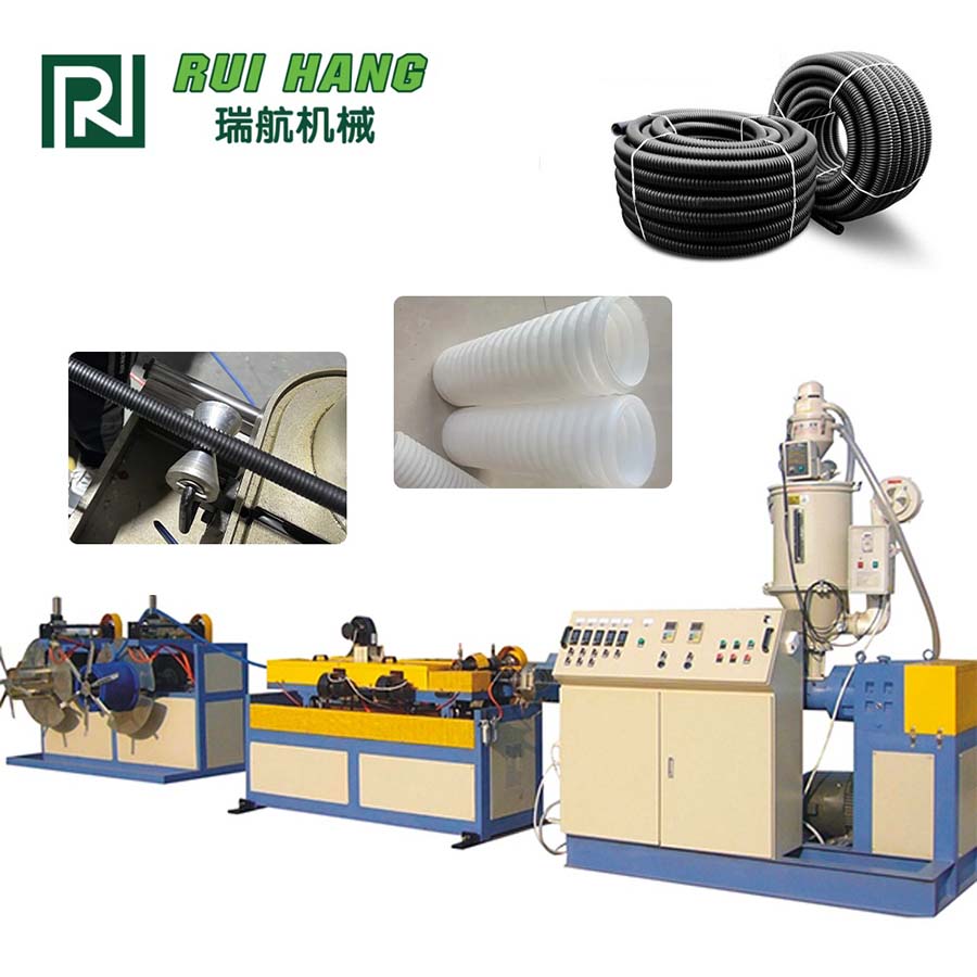 Next-Generation PVC/PE Single-Wall Corrugated Pipe Extrusion Line
